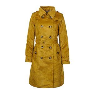 NWT Steve Madden Women's Suede Trench Coat